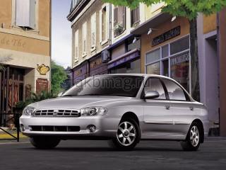 Kia Sephia 2 Рестайлинг 2001, 2002, 2003, 2004 годов выпуска