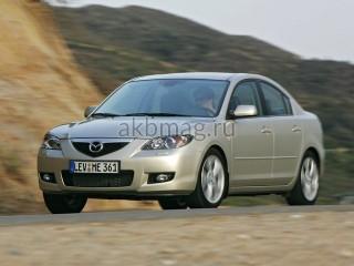 Mazda 3 I (BK) Рестайлинг 2006, 2007, 2008, 2009 годов выпуска 1.6 (105 л.с.)