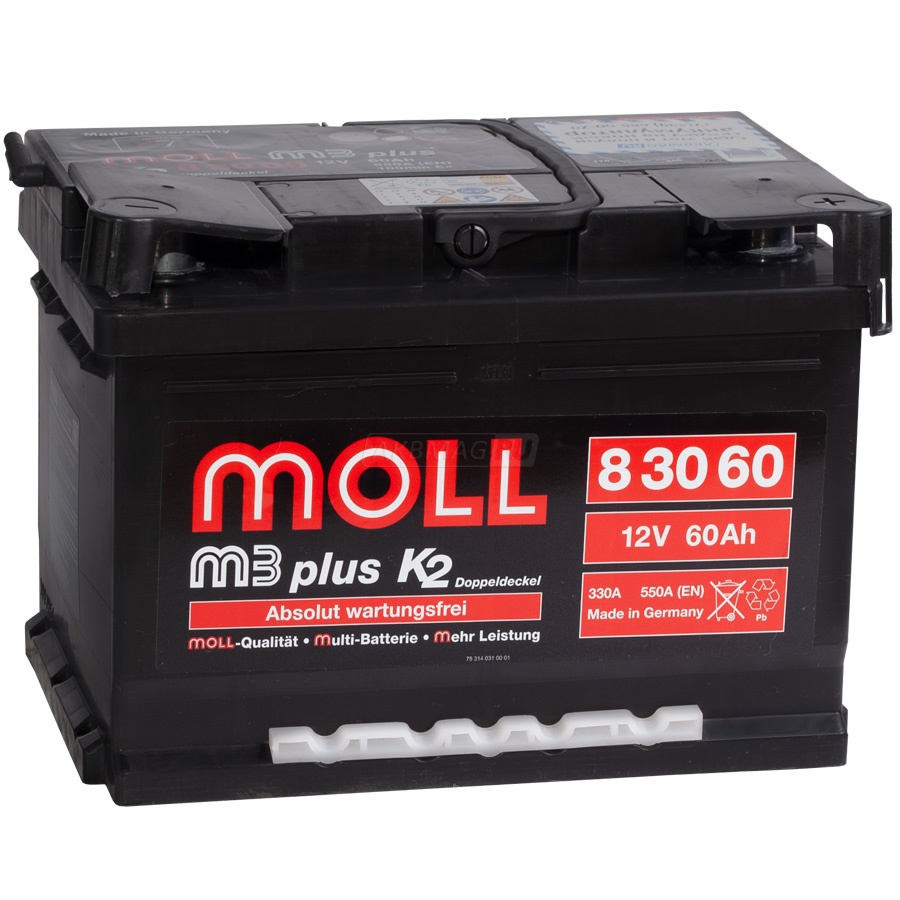 MOLL M3plus 60R 550A 242x175x175
