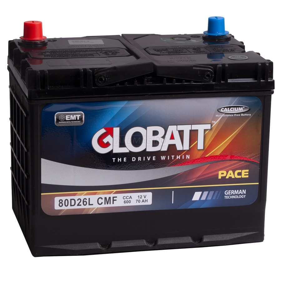 Globatt 80D26L (70R 600A 260x175x220)