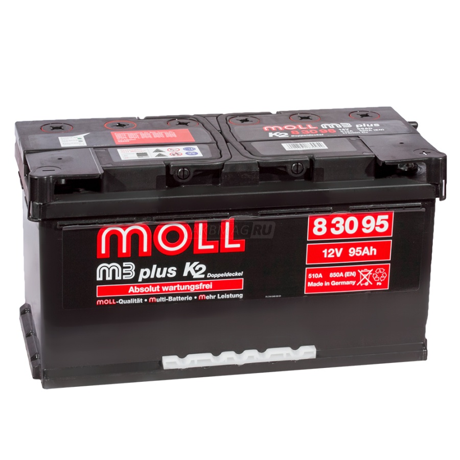 MOLL M3plus 95R 850A 353x175x190