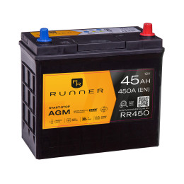 AGM 45R RR450450А Обратная полярность 45 Ач (197x129x223)
AGM 45R RR450450А Обратная полярность 45 Ач (197x129x223)