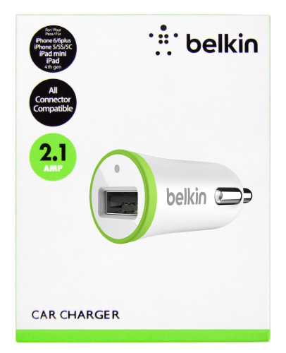 Упаковка зарядника Belkin