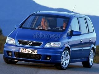 Opel Zafira OPC A 2001, 2002, 2003 годов выпуска
