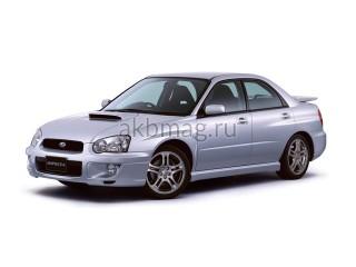Subaru Impreza WRX 2 Рестайлинг 1 2002, 2003, 2004, 2005 годов выпуска
