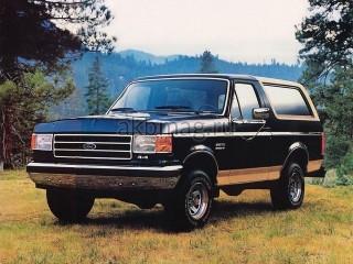 Ford Bronco 4 1987, 1988, 1989, 1990, 1991 годов выпуска