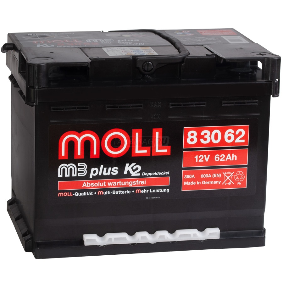 MOLL M3plus 62R 600A 242x175x190