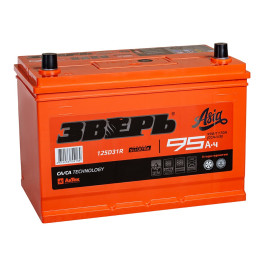 

125D31R (95L)930А Прямая полярность 95 Ач (306x173x223)