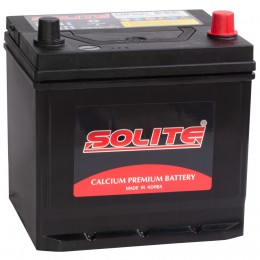 Автомобильный аккумулятор SOLITE 50R (CMF50AL) 470А обратная полярность 50 Ач (206x172x220) - фото 1