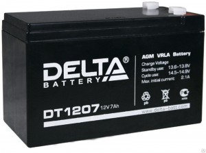 

Delta DT 120750А Обратная полярность 7 Ач (151x65x102)
