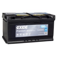 EXIDE Premium 100R EA1000 900A 353х175х190