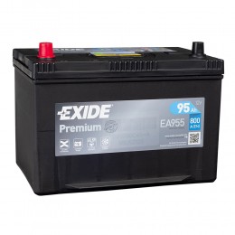 Batería Exide Premium EA955. 95Ah - 800A(EN) 12V. Caja D31 (306x173x222mm)  - VT BATTERIES