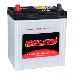 Автомобильный аккумулятор SOLITE 44Ls (44B19RB) 370А прямая полярность 44 Ач (187x127x220) - фото 1