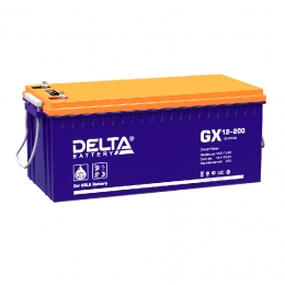Delta GX 12-200 1000А универсальная полярность 200 Ач (522x238x227)