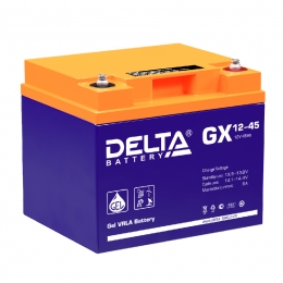 Delta GX 12-45 450А универсальная полярность 45 Ач (197x165x170)