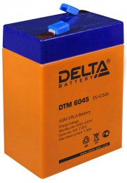 Delta DTM 6045 67А Универсальная полярность 4 Ач (70x47x107) delta gel 12 100 универсальная полярность 100 ач 330x171x220