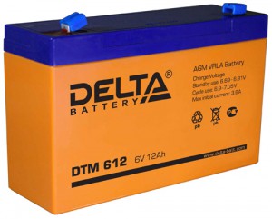 Delta DTM 612 150А Универсальная полярность 12 Ач (151x50x94) delta hr 12 5 универсальная полярность 5 ач 90x70x107