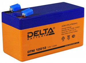 

Delta DTM 1201218А Универсальная полярность 2 Ач (97x43x52)