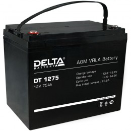 

Delta DT 1275 870А прямая полярность 75 Ач (259x169x213)