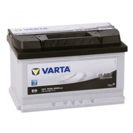 VARTA Black E9 (70R)  640А обратная полярность 70 Ач (278x175x175)