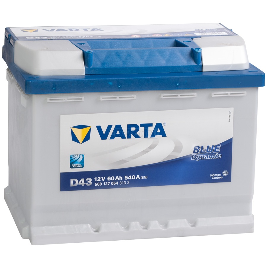 VARTA Blue D43 60L 540A 242x175x190