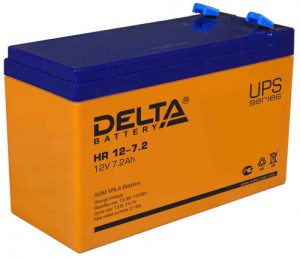 

Delta HR 12-7.2 Универсальная полярность 8 Ач (151x65x100)