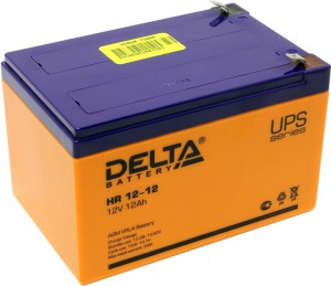 Аккумулятор для ИБП Delta HR 12-12 универсальная полярность 12 Ач (151x98x101) - фото 1