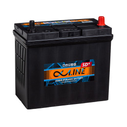 AlphaLINE SD MF70B24L 55R500А Обратная полярность 55 Ач 236x128x220 8200₽