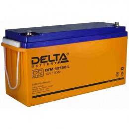 Аккумулятор для ИБП Delta DTM 12150 L Универсальная полярность 150 Ач (482x170x240) - фото 1