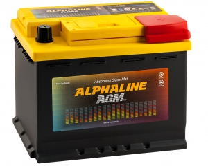 AlphaLINE AGM 60R 680А обратная полярность 60 Ач (242x175x190)