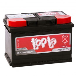 

Topla Energy 75L700А Прямая полярность 75 Ач (278x175x190)