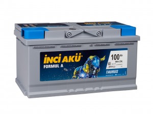 Автомобильный аккумулятор INCI AKU Formul A 100R 860А обратная полярность 100 Ач (353x175x190)