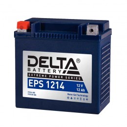 DELTA EPS 1214 210А Прямая полярность 12 Ач (149x87x144) автомобильный аккумулятор delkor 80 ач прямая полярность d26r