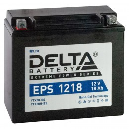 DELTA EPS 1218 245А Прямая полярность 18 Ач (177x88x154) батарея для ибп delta dt 1218 12в 18ач
