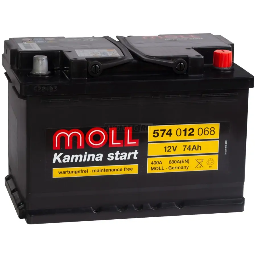 MOLL Kamina Start 74R 680A 276x175x190