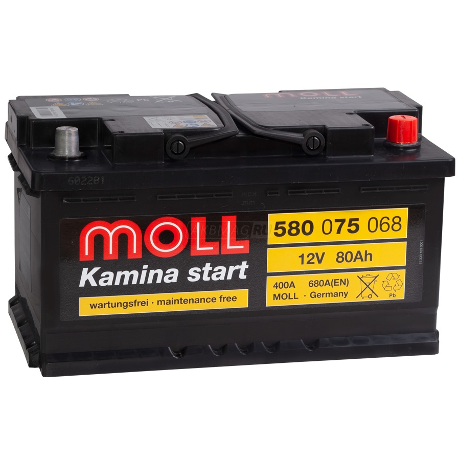 MOLL Kamina Start 80RS 680A 315x175x175