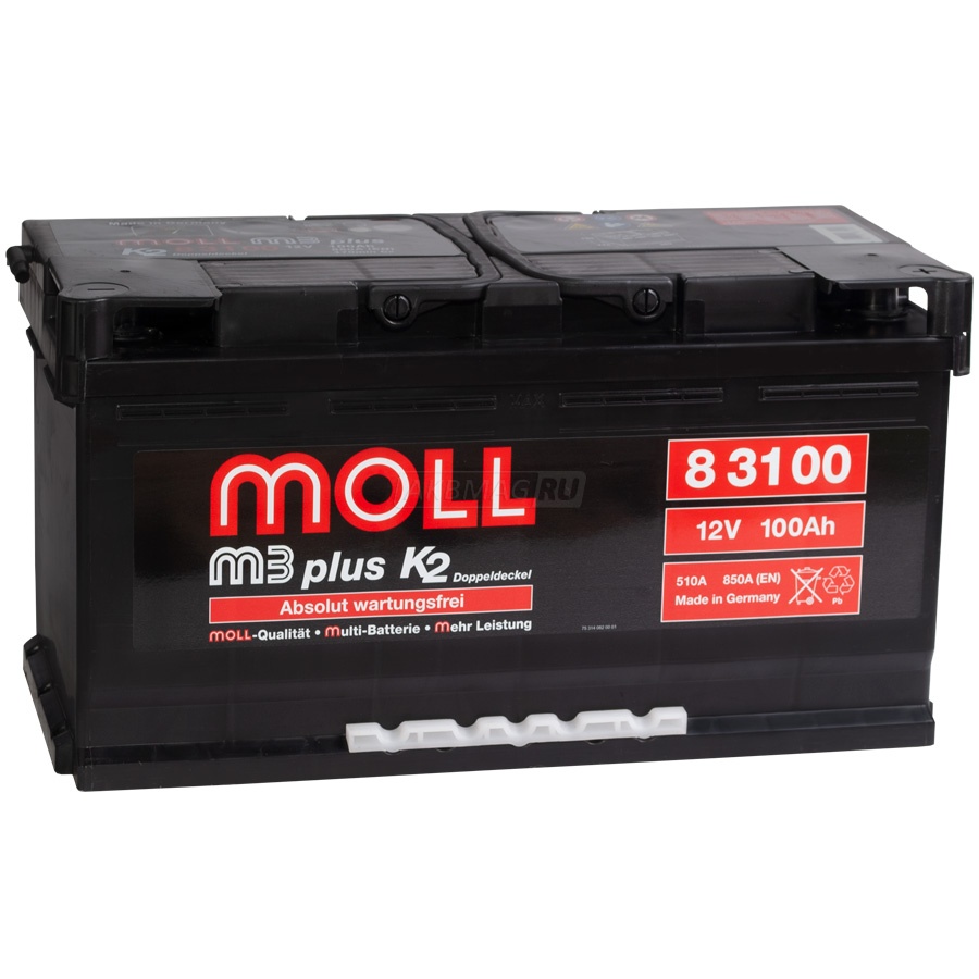 MOLL M3plus 100R 850A 353x175x190