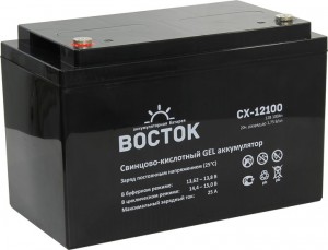 

ВОСТОК СК-12100 универсальная полярность 100 Ач (330x171x220)