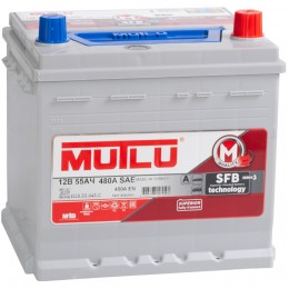 

MUTLU Mega Calcium 55R (55D20L) 450А обратная полярность 55 Ач (205x170x205)