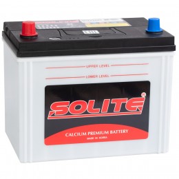 Автомобильный аккумулятор SOLITE 85L (95D26R) без борта  650А прямая полярность 85 Ач (260x168x220) - фото 1