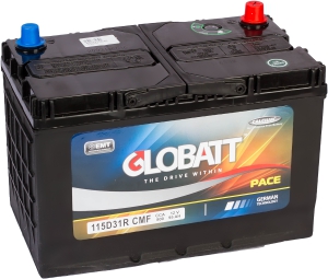 Globatt 115D31R (95L) 800А прямая полярность 95 Ач (301x175x220)