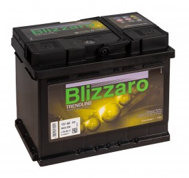 Автомобильный аккумулятор BLIZZARO TRENDLINE 60R  540А обратная полярность 60 Ач (242x175x190)