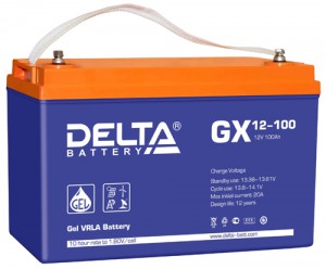 

Delta GX XPERT 12-100 900А универсальная полярность 100 Ач (330x171x220)