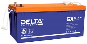 

Delta GX XPERT 12-200 1000А универсальная полярность 200 Ач (522x238x227)