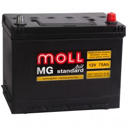 

MOLL MG Asia 75R 735А обратная полярность 75 Ач (250x170x220)