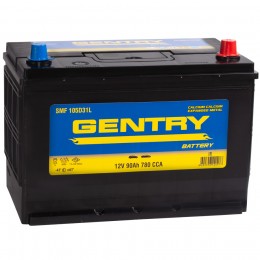 

GENTRY 90R (105D31L) 780А обратная полярность 90 Ач (306x173x225)