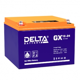 Delta GX 12-24 300А универсальная полярность 24 Ач (166x175x125)