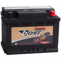Автомобильный аккумулятор BOST PREMIUM 60R (56066) 530А обратная полярность 60 Ач (207x175x190) - фото 1