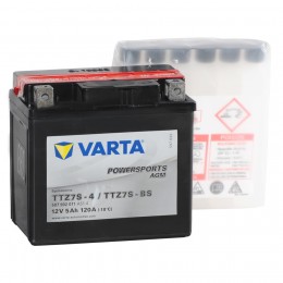 Аккумулятор для мототехники VARTA Powersports AGM TTZ7S-BS 120А обратная полярность 5 Ач (113x70x105) 507 902 011 - фото 1