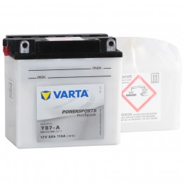 VARTA Powersports Freshpack YB7-A 110А прямая полярность 8 Ач (137x76x134)